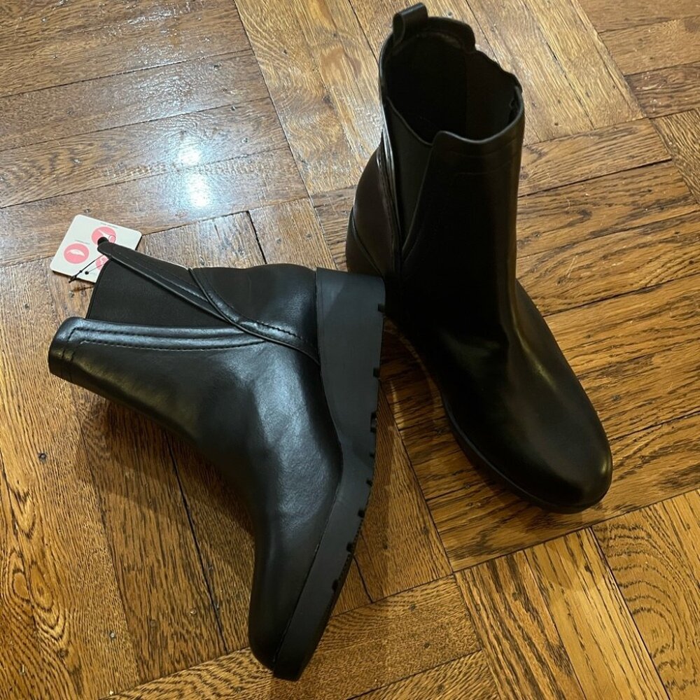 Taryn Rose Wedge Heel Bootie NEW